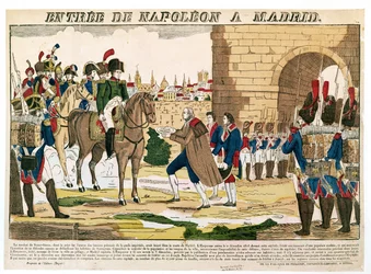 Triumphaler Einzug der Franzosen in Madrid, 4. Dezember 1808